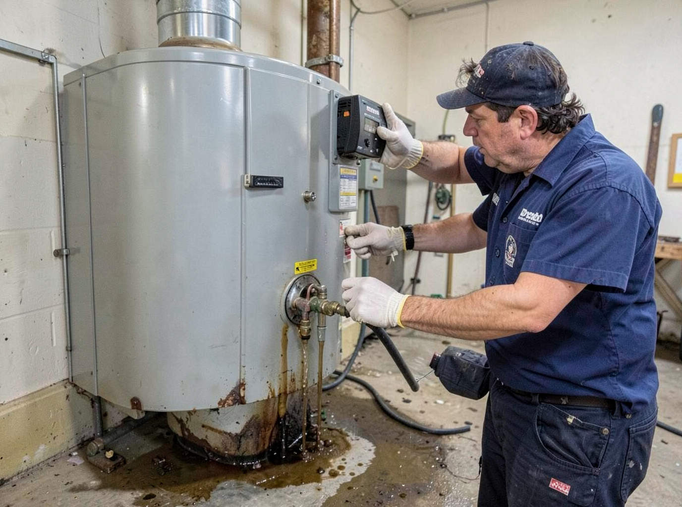 Water Heater Leaking From Bottom in DeSoto, TX