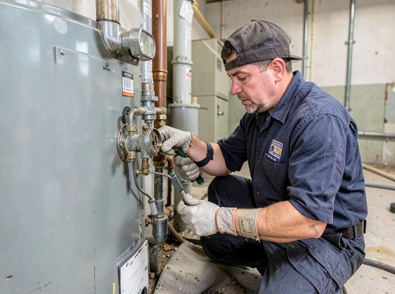 Water Heater Valve and Connection Repair in DeSoto, TX